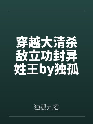 穿越大清杀敌立功封异姓王by独孤九招结局番外