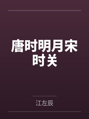 唐时明月宋时关 唐时明月宋时关
