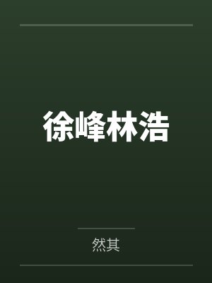 徐峰林浩