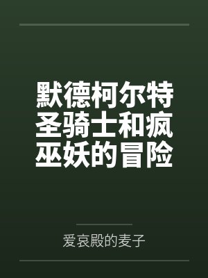 默德柯尔特圣骑士和疯巫妖的冒险日志