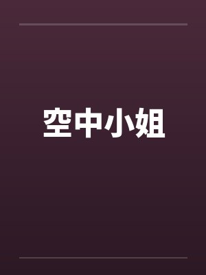 空中小姐 空中小姐
